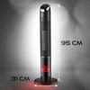Termowentylator 95cm Q20H1 CARRUZZO juoda