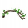 Terra Natura Terariumo dekoracija šakelė su lapais ilga 34cm