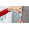 Tesa TESA 59785-00000-00 rankšluosčių laikiklis/žiedas Rankšluosčių kablys Vidinis Nerūdijantis plienas, Balta