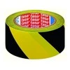 Įspėjamoji grindų žymėjimo juosta TESA (geltona/juoda) 33m x 50mm 60760-00093-15