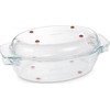 TESCOMA Ovali keptuvė su dangčiu GrandCHEF 35 x 21 cm, stiklinė