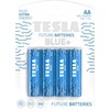 Tesla TESLA Mėlynas Zinc Carbon baterie AA (R06, tužková, blister) 4 ks