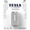 Baterija Tesla 9V Sidabrinis+ Alkaline 6LR61 580 mAh (1 vnt) (13090120)