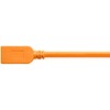 Kabelis USB Tether Tools Pro CUCA415 USB-C USB-A Oranžinis