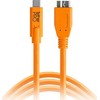USB Laidas - Tether Tools Pro USB-C į USB 3.0 Micro-B 4.6m