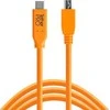 USB kabelis - Tether Tools Pro USB-C 2.0 Micro B 4.6m su TetherBoost Pro Core valdikliu