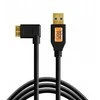 USB kabelis - Tether Tools Pro USB 3.0 Micro-B 4.6m oranžinis