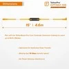 Tether Tools TetherPro USB-C Optima 10G atkuria oranžinę 4,6m