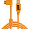 USB kabelis - Tether Tools Pro USB 3.0 Micro-B 4.6m aukštos matomumo oranžinis