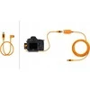 USB kabelis - Tether Tools Pro USB 3.0 Micro-B dešinysis kampas 50cm oranžinis