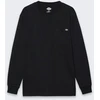 Texar Marškinėliai su Długim Rękawem Dickies LS Pocket Juodas