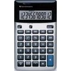 Texas Instruments TI-5018 SV, Stalinis, Bazinis, 12 skaitmenų, 1 eilutė, Juoda, Sidabras