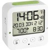TFA TFA 60.2528.02 Bingo balta skaitmeninis RC Alarm Laikrodis ne. TemperName