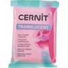 Cernit Translucent modelino 56g, spalva 474 RUBY Raudonas