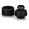 Thermal Grizzly DeltaMate Compression Fitting, Brass, G1/4″ Thread – Juodas, ST16, Pack of 6