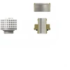 Thermal Grizzly DeltaMate Fitting – ST16, matte, nickel