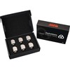 Thermal Grizzly DeltaMate Rotary Fitting – 90°, Matte Nickel, Pack of 6