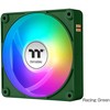 Thermaltake CT120 EX atvirkštinio ARGB sinchronizavimo kompiuterio korpuso ventiliatorius 12 cm žalias 3 vnt.