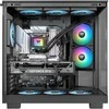 THERMALTAKE vandens aušintuvas LA240 ARGB, 2x120mm ARGB, LGA1851, AM5, juodas