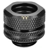 Thermaltake Pacific 1/4'' x 12mm tiesi jungtis PETG – juoda (CL-W143-CU00BL-A)