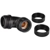 Thermaltake Pacific vamzdelis 90 laipsnių 16mm juodas (CL-W099-CA00BL-A)