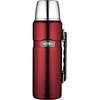 Termosas Thermos King 1.2l raudonas, išlaiko šilumą/šaltį 24h