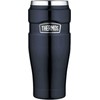 Thermos Vandeniui nepralaidi termopora Thermos 0,47l tamsiai mėlynos
