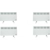 Šildytuvas Thermoval Elektrinė konvektorinis šildytuvas T 17 PRO - 500 W IP24Grindinis šildymas