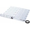 Thermoval Šildymo kilimėlio rinkinys vienpusio maitinimo WT 2010 AL, 150 W/m2, 9,0 m2, termostatas TT 16 grindų šildymas