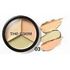 theSaem SAEM Cover Perfection Veido korektorius Triple Pot 03 Correct Up rusvai gelsvas