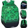 THI Backpack CoolPack F162969. juodas/žalias. 42x34x20 cm