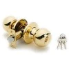 Okko THI DOOR KNOB LOCK 607 PB 3 KEYS POLISH BRAS