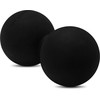 Guminis kamuolys Thorn Fit Lacrosse ball double juoda