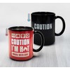 Thumbs Up Mad Monkey - Puodelis ''Caution I am Hot'' - su zmianą koloru