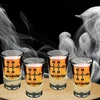 „Thumbs Up Mad Monkey“ – taurės su alkoholio formule (4 vnt. rinkinys)