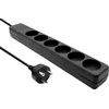 ProXtend Danų IT Power Strip 6- way 6 lizdai 7 m juodos (KIT6-KIT07B)