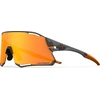 TIFOSI Akiniai TIFOSI RAIL RACE CLARION skaidrus (3 skła XX% oranžinis, 41,4% AC raudonas, 95,6% skaidrus) (PREMIJA: 2024-05-15) (NAUJIENA, 2024 m.)