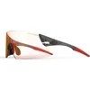 TIFOSI TIFOSI RAIL XC CLARION FOTOTEC satininiai garinimo stiklai (1 Clarion Raudona PHOTOCHROME stiklas 74%-14% šviesos pralaidumas) (NAUJI)