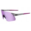 TIFOSI MOAB XC CLARION satin garų stikliukas (3 stikliukai: Clarion Deep Violetinė 12,5 %, AC Raudona 39 %, skaidrus 90 % šviesos pralaidumas)