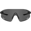 TIFOSI Vogel XC blackout (1 stiklas Smoke No Mirror 11% šviesos pralaidumas)