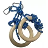 Mediniai gimnastikos žiedai Tiguar Wooden Gymnastic Rings 28 mm