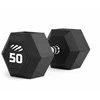 Svarmuo / hantelis TIGUAR Dumbbell HEX 5–50 kg (Svoris: 50 kg)