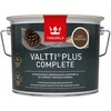 Medienos dažyvė TIKKURILA VALTTI PLUS COMPLETE, šilko matiniai, tamsiai rudos sp., 2,5 l