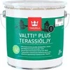 Terasų ir lauko baldų aliejus TIKKURILA VALTTI PLUS TERRACE OIL, juodos sp., 2,7 l