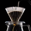Timemore Dripper Crystal Eye Turbo PCTG 01 skaidri juoda