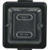 Timex Elektro WNT-5J CZA LOFT Laiptų jungiklis n/t IP44 juoda /juoda gumuotas raktas/ WNT-5J CZA