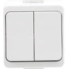 Timex Elektro WNT-2J-b BI JANTAR-bis Žvakių jungiklis n/t IP44 balta WNT-2J-b