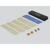 Delock PCIe x4 > 1 x M.2 Key B 1 x M.2 Key M žemo profilio formos faktorius