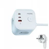 Tiross MORRE KOSTKA ZASILAJĄCA 3G, 2xUSB, USB-C 1,5m