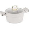 TITANINIS PUODAS SU DANGTELIU 20cm BERLINGER HAUS BH-7786 SAHARA